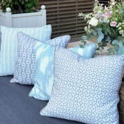 Apulia Celadon Outdoor Cushion -Andrew Martin Sale Store 249892 celadon outdoor cushions 1