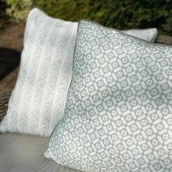 Audley Celadon Outdoor Cushion -Andrew Martin Sale Store 250082 ostuni stripe audley celadon outdoor cushions