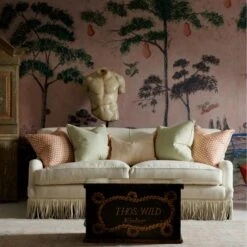 Maze Orange Cushion -Andrew Martin Sale Store 257440 mythic 2