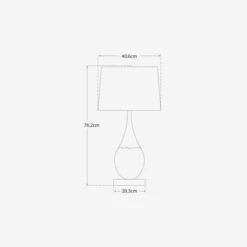 Juliette Table Lamp, Crystal -Andrew Martin Sale Store 258912 juliette 3