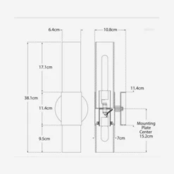 Penz Cylindrical Wall Light, Hand-Rubbed Antique Brass -Andrew Martin Sale Store 259106 penz