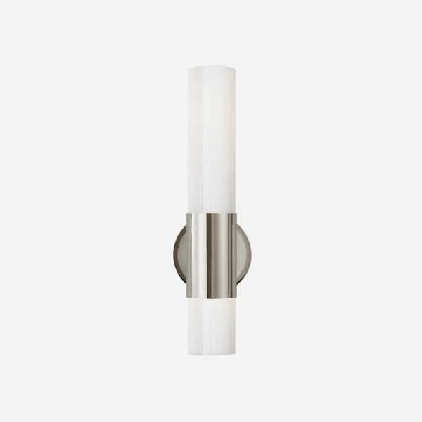 Penz Cylindrical Wall Light, Polished Nickel 1 Penz Cylindrical Wall Light, Polished Nickel