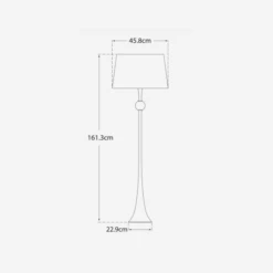 Dover Floor Lamp, Gild -Andrew Martin Sale Store 259126 dover floor