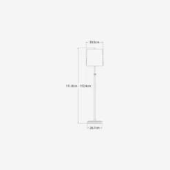 Bryant Floor Lamp, Bronze -Andrew Martin Sale Store 259299 bryant