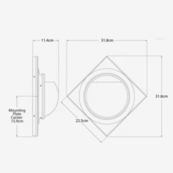 Venice Wall Light, Bronze (Antique Mirror) -Andrew Martin Sale Store 259341 venice