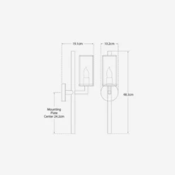 Liaison Wall Light, Bronze -Andrew Martin Sale Store 259448 liaison