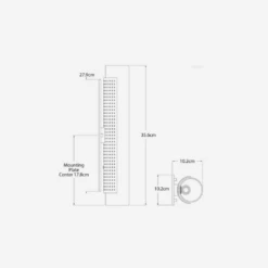 Precision Wall Light, Polished Nickel -Andrew Martin Sale Store 259461 precision