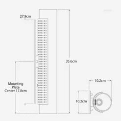 Precision Wall Light, Bronze -Andrew Martin Sale Store 259463 precision