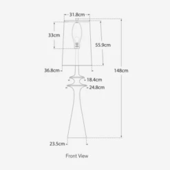 Lakmos Floor Lamp -Andrew Martin Sale Store 259550 lakmos