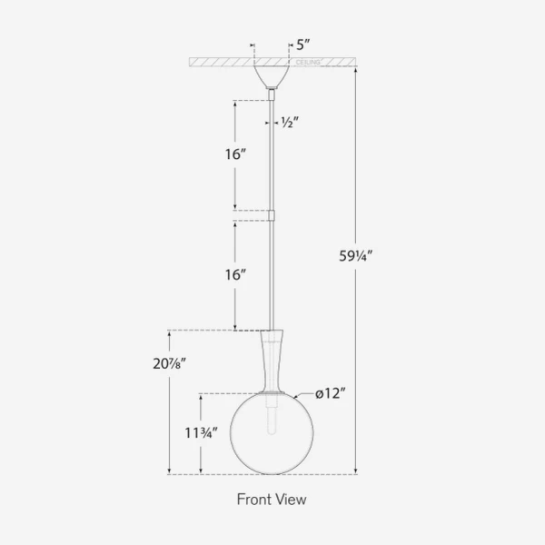 Sesia Pendant Light 2 Sesia Pendant Light - Image 2
