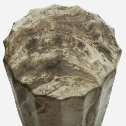 Petrified Scallop Log Side Table Or Stool -Andrew Martin Sale Store 260531 petrified scallop stool detail 2
