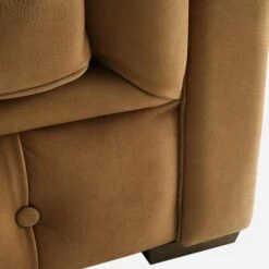 Gainsborough Sofa, Camel Leather -Andrew Martin Sale Store 260716 gainsborough sofa leg detail