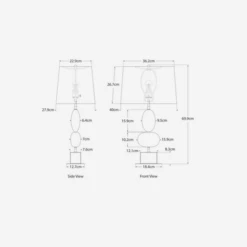 Dani Table Lamp -Andrew Martin Sale Store 260764 dani