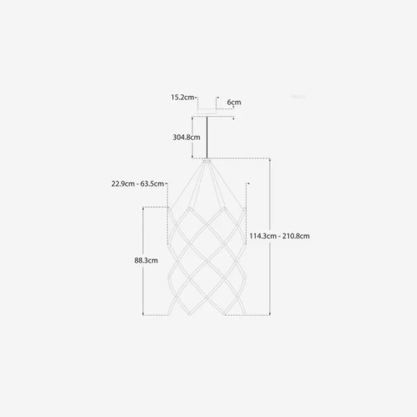 Interlace Chandelier 2 Interlace Chandelier - Image 2