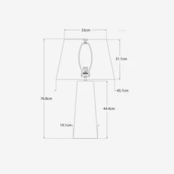 Evoke Table Lamp -Andrew Martin Sale Store 261144 evoke