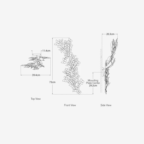 Farfalle Wall Light 2 Farfalle Wall Light - Image 2