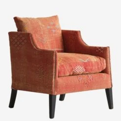 Regal Moroccan Chair -Andrew Martin Sale Store 265723 regal moroccan orange angle 1