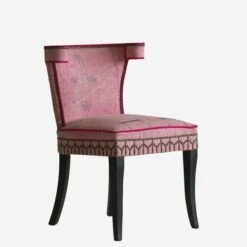 Vincent Moroccan Dining Chair -Andrew Martin Sale Store 265810 vincent moroccan pink angle