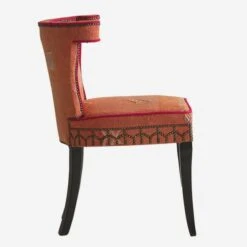 Vincent Moroccan Dining Chair -Andrew Martin Sale Store 265824 vincent moroccan orange side