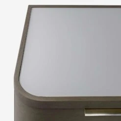 Hampstead Nightstand -Andrew Martin Sale Store 265892 hampstead nightstand 3 draws smoked oak detail web 2