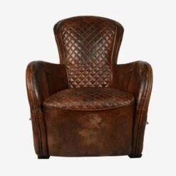 Saddle Armchair -Andrew Martin Sale Store 266694 saddle chair buckdn brokn 1