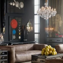 Crystal Chandelier Chandelier -Andrew Martin Sale Store 267206 coco republic timothy oulton crystal chandelier medium 008 2