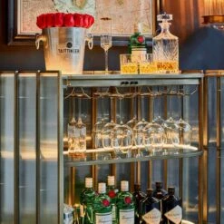 Shimmer Bar Cabinet -Andrew Martin Sale Store 267376 shimmer bar lifestyle