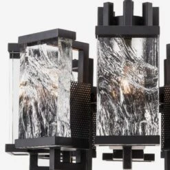 Ice Pendant -Andrew Martin Sale Store 267531 ice small pendant 60cm matt black 3