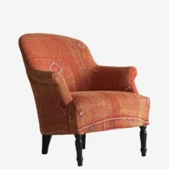 Victoria Moroccan Arm Chair -Andrew Martin Sale Store 268896 victoria moroccan orange angle 1