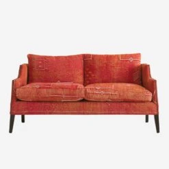 Regal Moroccan Sofa -Andrew Martin Sale Store 269309 regal sofa moroccan orange front