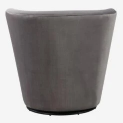 Dorothy Grey Swivel Chair, Grey -Andrew Martin Sale Store 269912 dorothy swivel chair back web