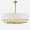 Durham Oval Ceiling Light -Andrew Martin Sale Store 271708 durham aged brass 2