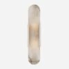 Melange Wall Light, Polished Nickel/Alabaster -Andrew Martin Sale Store 271759 melange wall light in polished nickel with alabaster