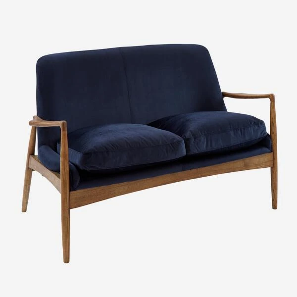 Crispin Sofa, Blue 1 Crispin Sofa, Blue