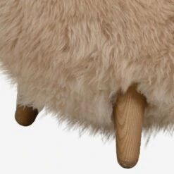 Pastekh Yeti Stool -Andrew Martin Sale Store 273871 pastekh stool small yeti beige w oak web