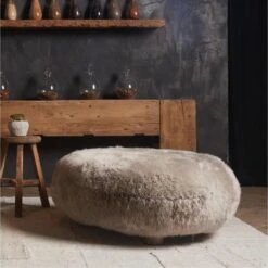 Sivan Yeti Footstool -Andrew Martin Sale Store 273929 sivan yeti lifestyle