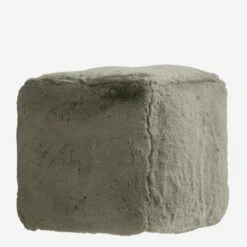 Arnold Footstool - Grey Ottoman