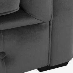 Gainsborough Sofa, Grey Velvet -Andrew Martin Sale Store 300634 gainsborough detail 2
