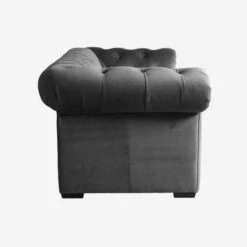 Gainsborough Sofa, Grey Velvet -Andrew Martin Sale Store 300636 gainsborough side