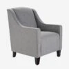 Finbar Grey Chair, Grey -Andrew Martin Sale Store 301289 finbar grey angle