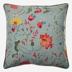 Wild Wood Duck Egg Outdoor Cushion