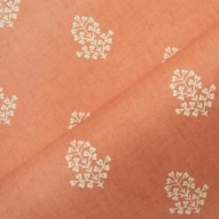 Cow Parsley Clementine Wallpaper -Andrew Martin Sale Store 306994 cow parsley clementine fold