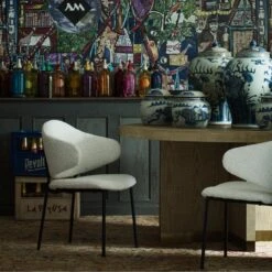 Beso Dining Chair -Andrew Martin Sale Store 309156 beso dining chair raffles round table