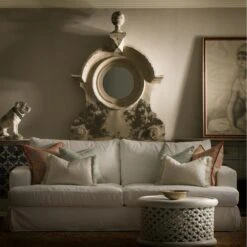 Strand Sofa -Andrew Martin Sale Store 309222 strand sofa moss cloud wallpaper gazebo duck egg spinney duck egg island trim cloud cushions