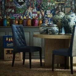 Darlington Blueberry Dining Chair -Andrew Martin Sale Store 309250 darlington blueberry raffles round dining table