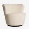 Dorothy Cream Swivel Chair -Andrew Martin Sale Store 309709 dorothy cream angle