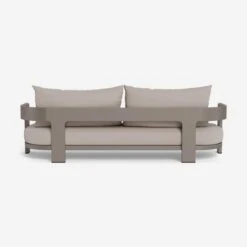 Caicos Sofa Taupe Outdoor Sofa -Andrew Martin Sale Store 310466 caicos 3 seater sofa in taupe back am white bg