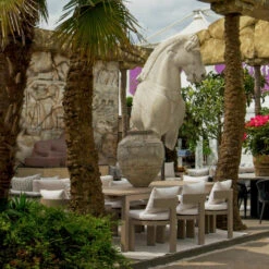 Caicos Dining Chair With Arms Outdoor Dinning Chair -Andrew Martin Sale Store 316679 a7f5460lg