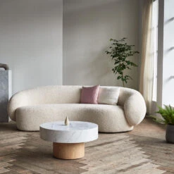 Karma Sofa -Andrew Martin Sale Store 322159 karma asymetrical curved sofa3s himalaya white 8