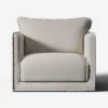 Whitecliff Snuggler -Andrew Martin Sale Store 322806 whitecliff 1 seater sofa in pennines linen natural copy
